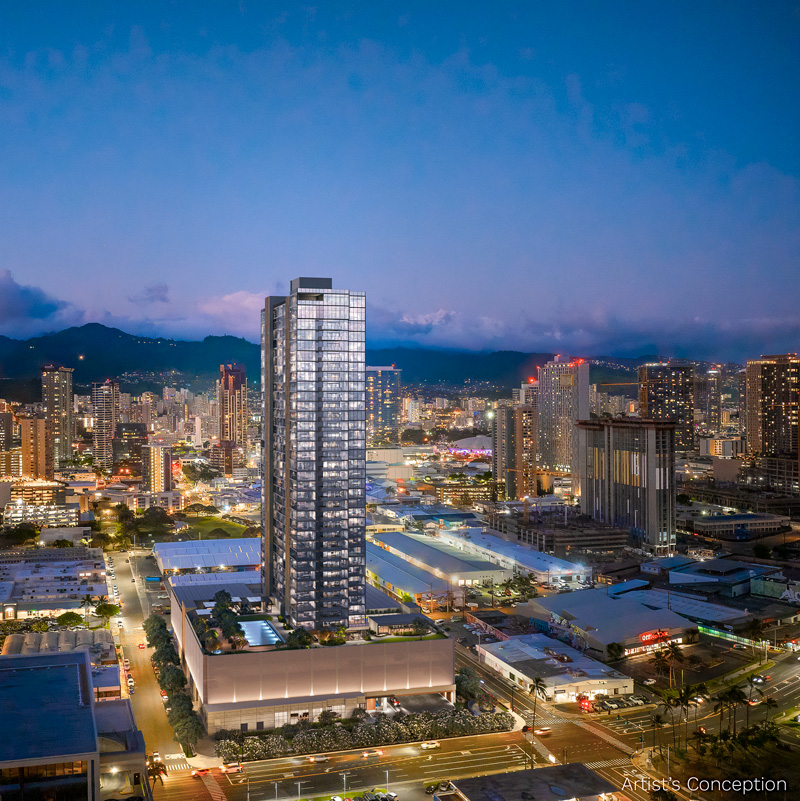Kali‘u ALA MOANA 完成イメージ